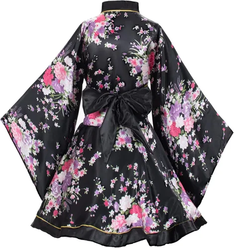 Miniatura 4 de Elibelle Juego de calcetines de seda plegables de seda para mujer, estilo kimono de anime japonés