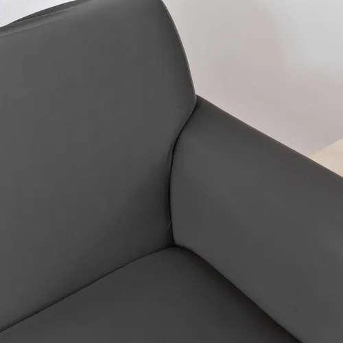 Miniatura 3 de Konsilsa Funda elástica para sofá de 1/2/3/4 plazas, funda universal para sillón suave, lavable, antideslizante, adecuada para protector de muebles