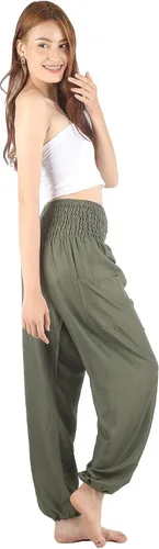 Miniatura 2 de Pantalones bohemios pantalones harem de yoga para mujer para la playa