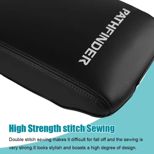 Miniatura 3 de LEXLEY, Funda protectora de piel impermeable con logotipo de Pathfinder, funda protectora de cuero antiarañazos para Nissan 2022 2023 2024 2025 2026