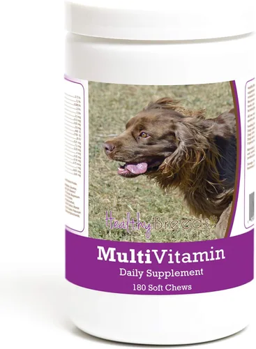 Miniatura 30 de Healthy Breeds Bulldog francés multivitamínico suave masticable para perros 180