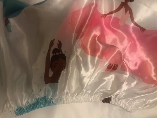 Miniatura 2 de Sábana bajera ajustable de satén para cama infantil, cama individual, sofá cama para retener la humedad del cabello (sábana individual)