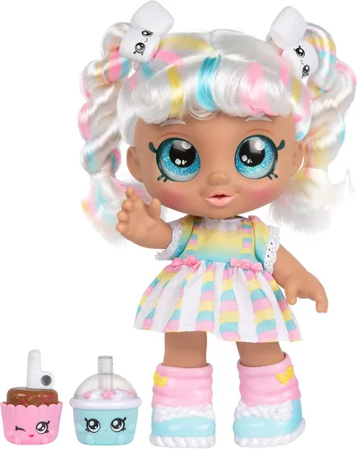 Miniatura 10 de Kindi Kids Aromática Sisters Pawsome Royal Family - Muñeca de Juego Preescolar de 10": Tiara Sparkles, Baby Kindi de 6.5": Teenie Tiara, y Kindi