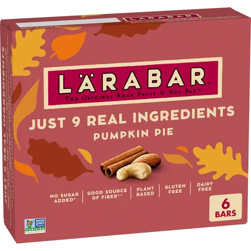 Miniatura 32 de Larabar, pastel de nueces en barra, 1.6 onzas