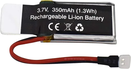 Miniatura 2 de Accesorios 5 unids 3.7 V 350 mAh batería de litio con 5 en 1 cargador para UDIRC D33 U12S U12 Control remoto helicóptero piezas de repuesto