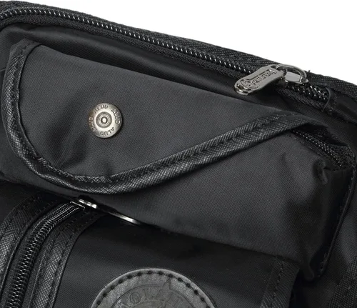 Miniatura 5 de Anjoy Bolsa táctica de lona para la pierna al aire libre para hombres y mujeres moto ciclismo multi-bolsillo cintura Fanny bolsa de viaje senderismo