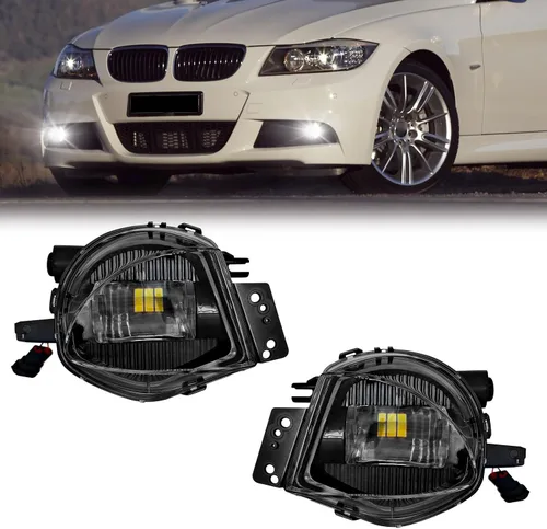 Miniatura 35 de Luces antiniebla LED y DRL para compatibles con Dodge Dakota 1997 1998 1999 2000/Dodge Durango 1998-2000, un par de luces antiniebla delanteras