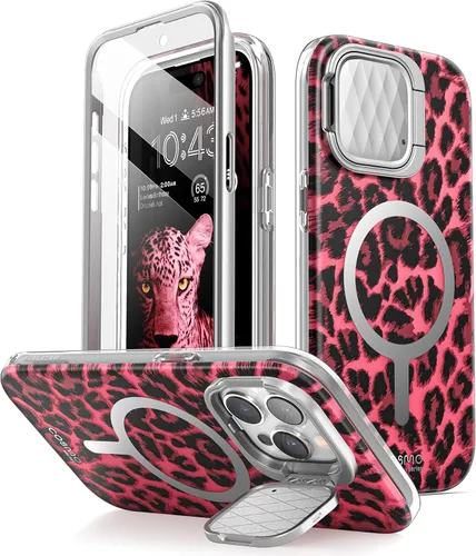 Miniatura 12 de i-Blason Cosmo - Funda magnética para iPhone 15 Pro Max MagSafe con soporte para funda para cámara, estilo delgado, funda de cuerpo completo