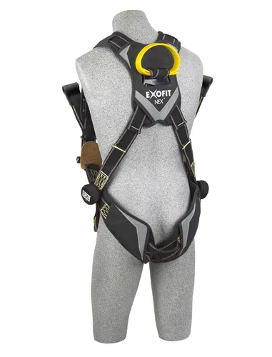 Miniatura 2 de 3M DBI-SALA ExoFit NEX 1113327 Arnés de rescate de arco de cuerpo completo, bucles de rescate de red trasera/frontal, malla Nomex/Kevlar, acolchado