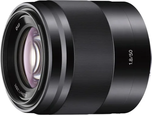 Lente OSS tipo E de 2" y f/1.8, de la marca Sony