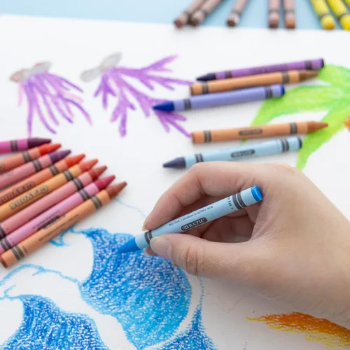 Miniatura 6 de BAZIC PRODUCTS Crayons - Juego de crayones para colorear de colores surtidos, 48 unidades, crayones de dibujo no tóxicos para arte escolar, regalo