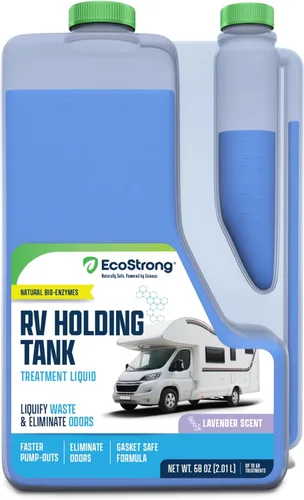 Miniatura 11 de Eco Strong Tratamiento para Inodoro de RV Tratamiento para Tanque Negro de RV Digestor de Tanque de Retención de RV, Eliminador de Olores