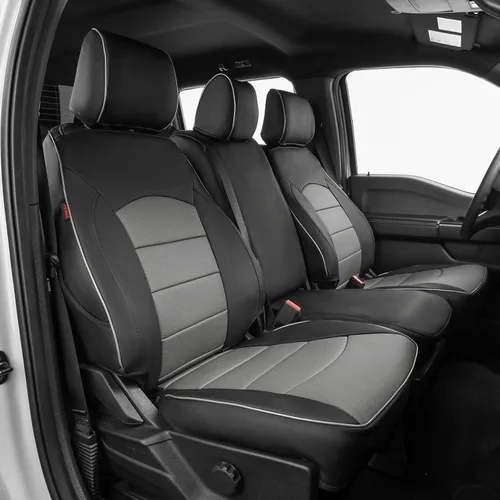 Miniatura 14 de EKR Fundas de asiento F150 para Ford F-150 STX 2024-2026 y F150 XL/XLT/Tremor 2021-2026 y (Lightning) F-150 Pro/XLT/Flash 2022-2024, resistentes