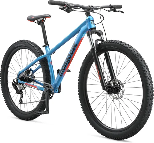 Miniatura 10 de Mongoose Switchback - Bicicleta de montaña para hombres y mujeres, transmisión de 8 a 10 velocidades con palanca de cambios de gatillo, ruedas