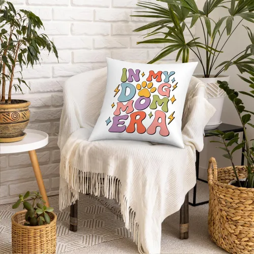 Miniatura 7 de Fokongna in My Dog Mom era Dog Mom - Fundas de almohada decorativas de 18 x 18 pulgadas, funda de almohada Love Gy Lover Proud Mama Pet Owner