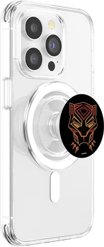 Miniatura 3 de Marvel Black Panther - Máscara PopSockets MagSafe PopGrip para iPhone