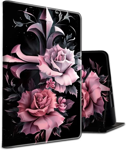 Miniatura 15 de Funda para tablet Amazon Kindle Fire HD 8/HD 8 Plus versión 2022/2020 (12ª/10ª generación), fundas antideslizantes multiángulo con función