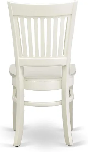 Miniatura 13 de East West Furniture NOVA5-LWH-W - Juego de mesa de comedor de 5 piezas, incluye una mesa de cocina rectangular con hojas de mariposa y 4 sillas