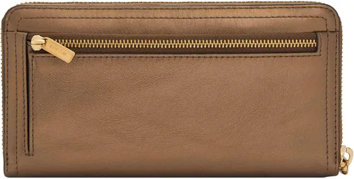 Miniatura 3 de Fossil Women's Logan Leather RFID-Blocking Zip Around Clutch Wallet with Wristlet Strap for Women