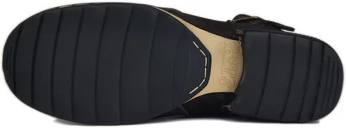 Miniatura 5 de Botas de tobillo de cuero para hombre con cremallera lateral CD-5008-1-N-S