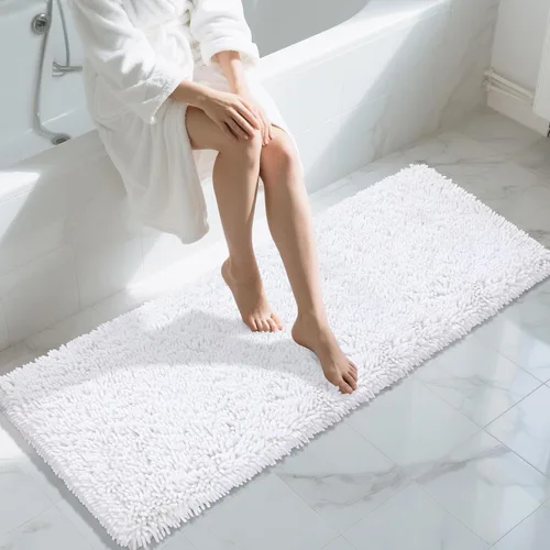 Miniatura 42 de Yimobra - Alfombra grande para baño antideslizante de 36x24 pulgadas, extra gruesa y suave, absorbente de felpilla, alfombras de baño lavables a