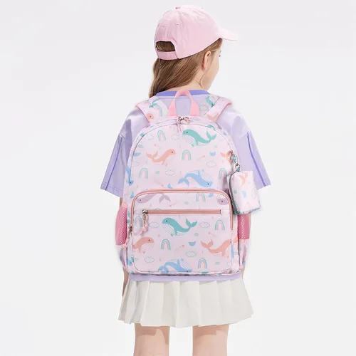 Miniatura 16 de Mygreen - Mochila escolar con bonitos diseños para niños y niñas, 11.5 x 15.7 x 5.1 pulgadas