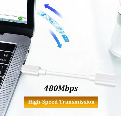 Miniatura 3 de Adaptador USB C a USB, tipo C macho a USB hembra OTG, adaptador Thunderbolt3, compatible con iPhone 16 Pro Max/16 Plus/16/15, iPad Pro, MacBook