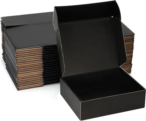 Miniatura 33 de Cajas de envío pequeñas de 9 x 6 x 2 pulgadas (paquete de 25) – Cajas de cartón corrugado blancas resistentes para pequeñas empresas, comercio Blanco