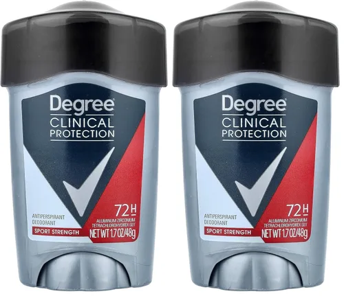 Miniatura 5 de DEGREE Men Clinical Protection Sport Strength Antitranspirante y desodorante, 1.7 onzas, paquete de 3
