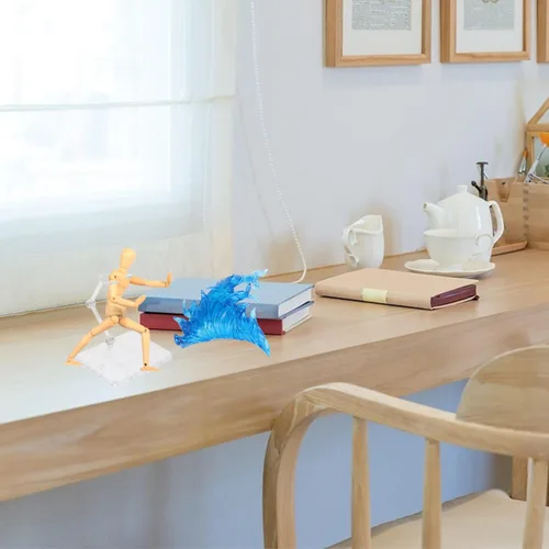 Miniatura 9 de iplusmile Soporte para Figuras de Acción, Base Soporte de Exhibición para Figuras de Acción de Ensamblaje, Base de Soporte para Modelo de Muñeca