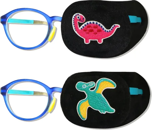 Miniatura 22 de Astropic 2 parches oculares para niños Parche de ojos para niñas para gafas Parches médicos para los ojos para niños con ojo perezoso Parche