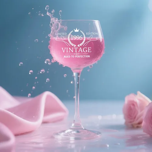 Miniatura 5 de Regalos de cumpleaños número 30 para mujer, copa de vino vintage grabada de 1996 para ella, regalos de cumpleaños de 30 años para mujeres, idea