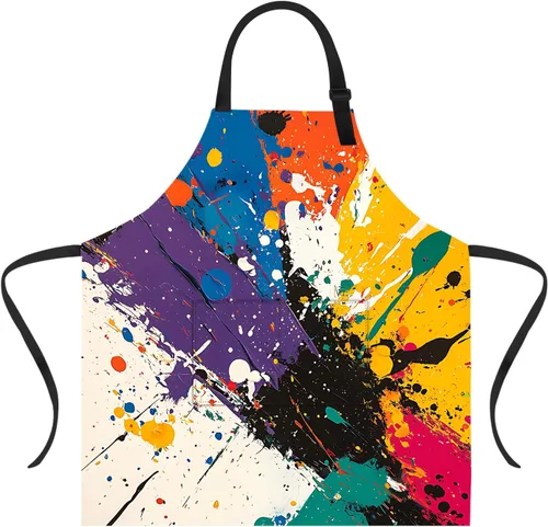 Miniatura 22 de Delantal divertido con 2 bolsillos para hombres y mujeres, barbacoa, parrilla, delantales con babero ajustable, regalos, cocina, cocina de la cocina