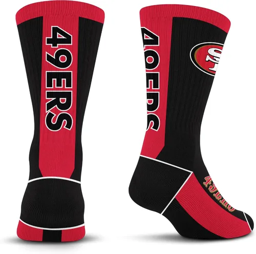 Miniatura 2 de For Bare Feet NFL - Calcetines unisex para niños de la NFL Mvp Crew