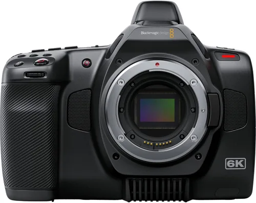 Miniatura 2 de Blackmagic Design Pocket Cinema Camera 6K G2 (CINECAMPOCHDEF6K2) Paquete de energía: incluye dos (2) baterías NP-F570 adicionales, cargador