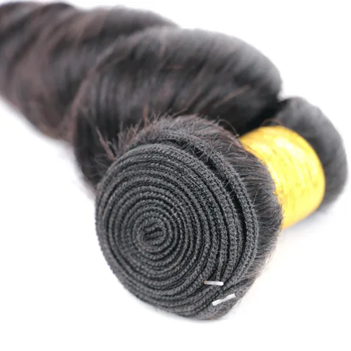 Miniatura 5 de Extensiones de cabello humano corto ondulado suelto, 1 Bunldes, 100% sin procesar, cabello virgen brasileño de 8 pulgadas, extensiones de cabello