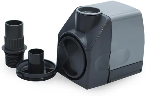 Bomba de agua sumergible multifunción de 306 GPH, 22 W ultra silenciosa duradera para acuario pecera, fuente, estanque, hidroponía, terrario negro |