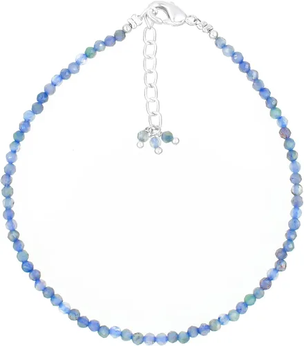 Miniatura 30 de TGH Pulsera de cuentas naturales con piedras preciosas microfacetadas, joyería para ella, cristales curativos energéticos de piedra natal, cadena