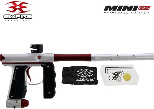 Miniatura 2 de Maddog Empire Mini GS Marcador de Pistola de Paintball Electrónico Completamente Automático con Tanque de Paintball HPA 48/3000, Cargador Polvo