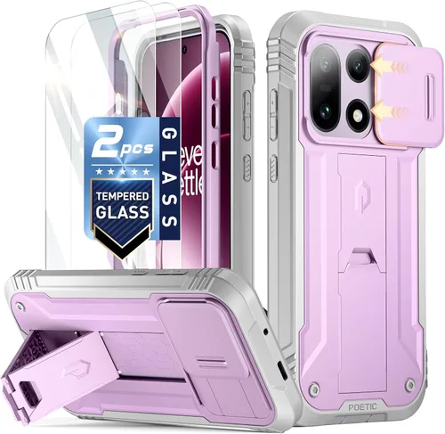 Miniatura 11 de Funda Poetic Revolution Compatible con OnePlus 12R 5G (2024), con protector de pantalla integrado, funciona con identificación por huellas