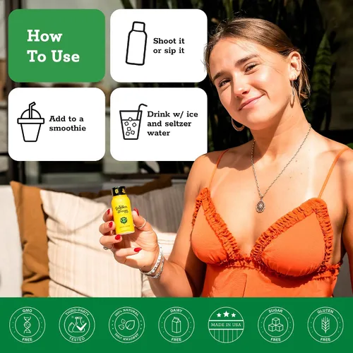 Miniatura 4 de Blaze n Chill Golden Boom Energy & Focus Shot Claridad mental y apoyo de rendimiento para el trabajo, estudio y entrenamiento Bebida energética