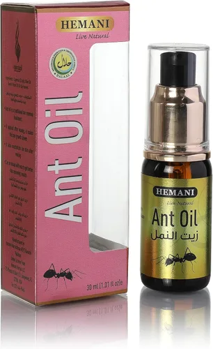 Miniatura 7 de Hemani Aceite de hormiga, 1 onza líquida, fórmula tradicional 100% pura, aceite de hierbas naturales para depilación y uso corporal