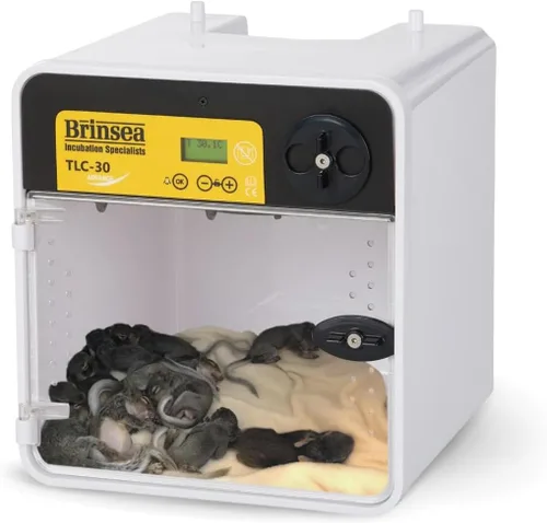 Brinsea TLC-30 Advance Incubadora portátil para cachorros, gatitos, pequeños mamíferos con calefacción y control de temperatura, incubadora de