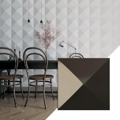 Miniatura 23 de Ekena Millwork 11 7/8 pulgadas de ancho x 11 7/8 pulgadas de alto Sellek EnduraWall Decorativo Panel de pared 3D, dorado