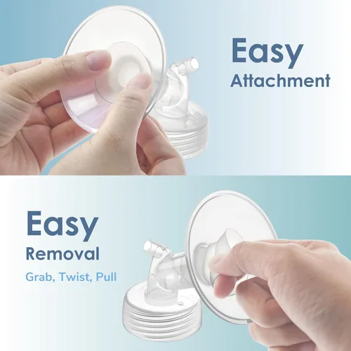 Miniatura 8 de Maymom Insertos de brida de 0.591 in compatibles con Medela, Spectra 0.945 in Shields/Flanges, Momcozy/Willow Wearable Cup. Compatible con Medela