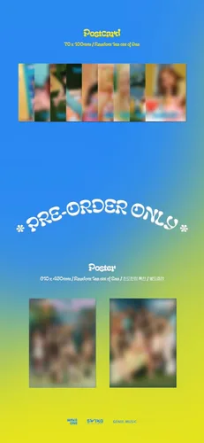 Miniatura 5 de DREAMUS Kep1er Doublast - Juego de 2 fundas para CD+1p Poster+16p PhotoBook+2p PhotoBook+2p PhotoCard+1p Postal + Seguimiento sellado