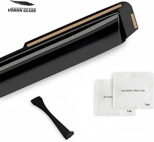 Miniatura 7 de Voron Glass Protectores de lluvia extra duraderos en canal para camiones Nissan Frontier 2005-2021 Crew Cab, deflectores de ventana, viseras