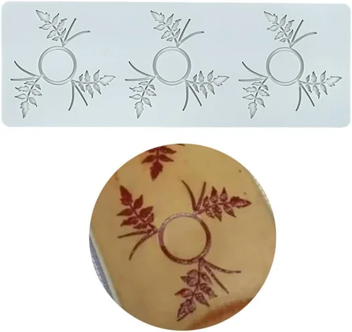 Miniatura 2 de Moldes de silicona 3D de hojas huecas para chocolate, molde de panal, abeja, caramelo, patrón de flores, molde para fondant, decoración de tartas