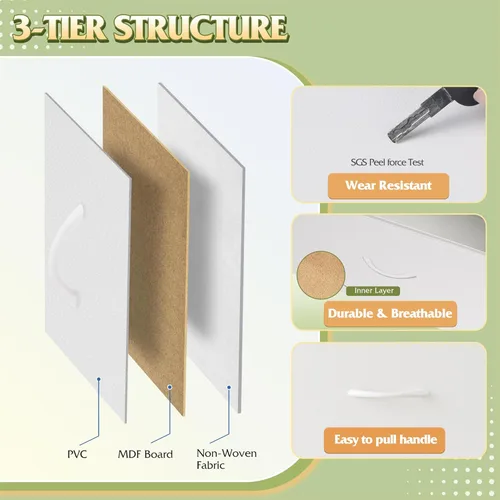 Miniatura 6 de WLIVE. Cajonera de tela de 9 cajones, torre de almacenamiento para dormitorio, pasillo, armario, organizador de cajones alto para dormitorio