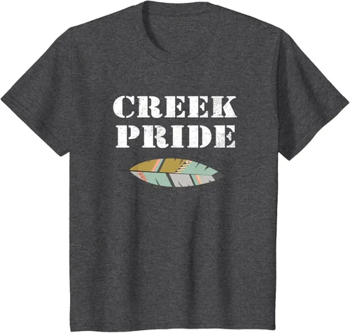 Miniatura 30 de Creek Native American Pride - Camiseta, Negro, S